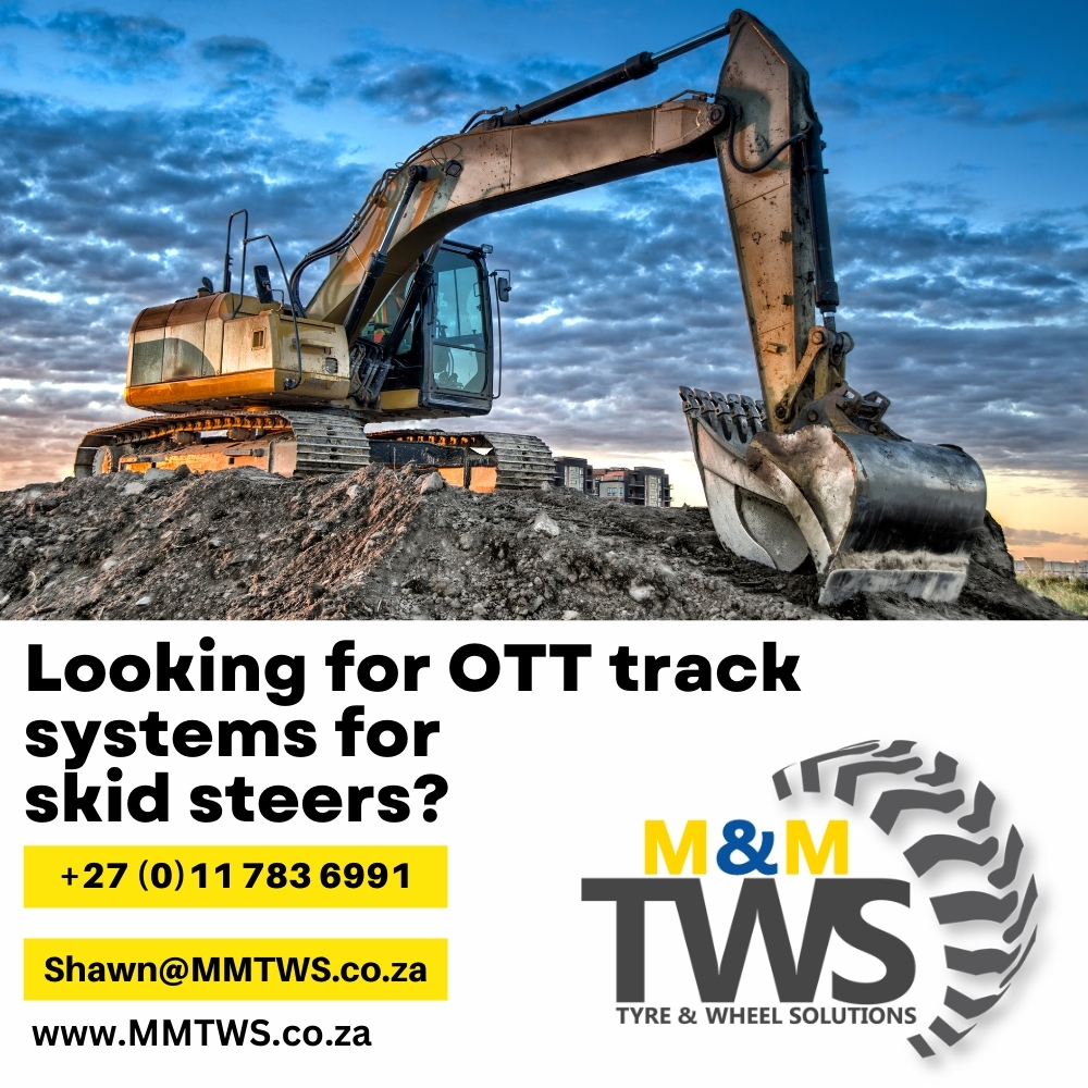 M&M tyre and wheel solutions Looking for OTT track systems for skid steers